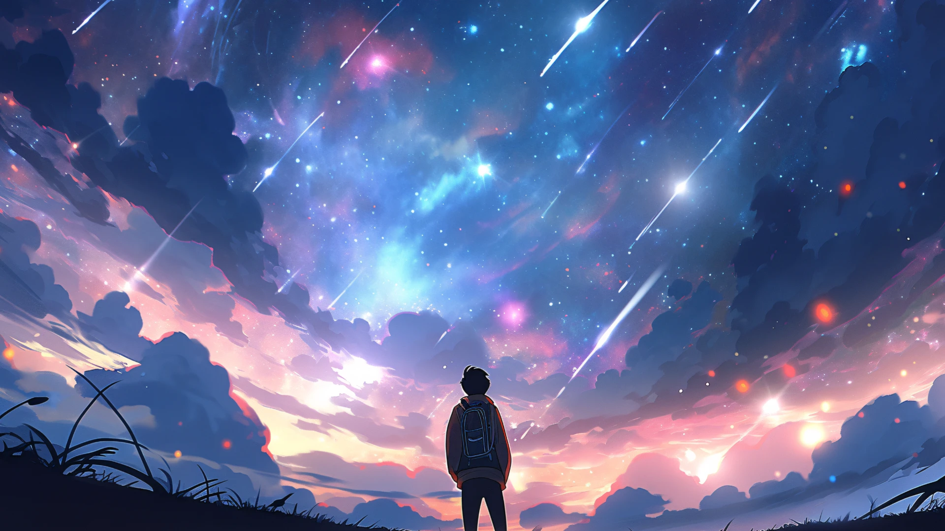 Edgy Dark Anime Desktop Wallpaper