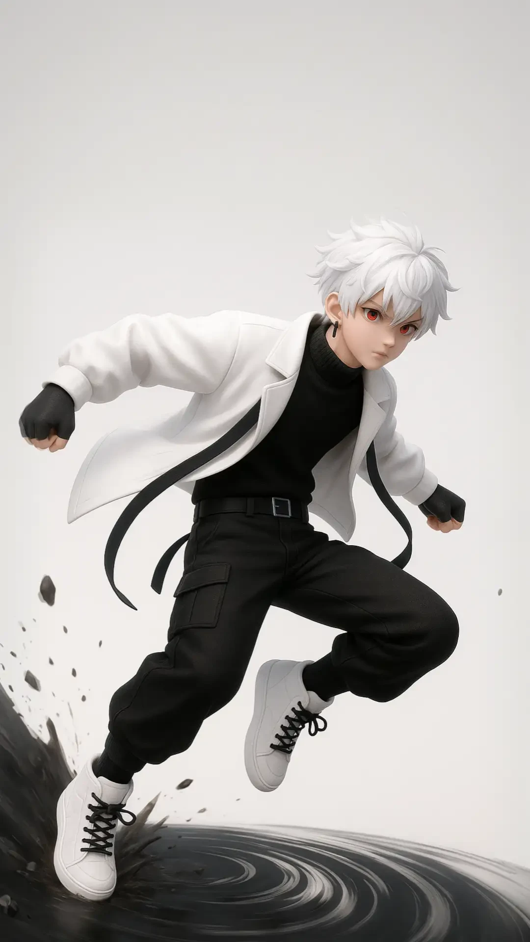 Modern 3D Anime Mobile Wallpaper