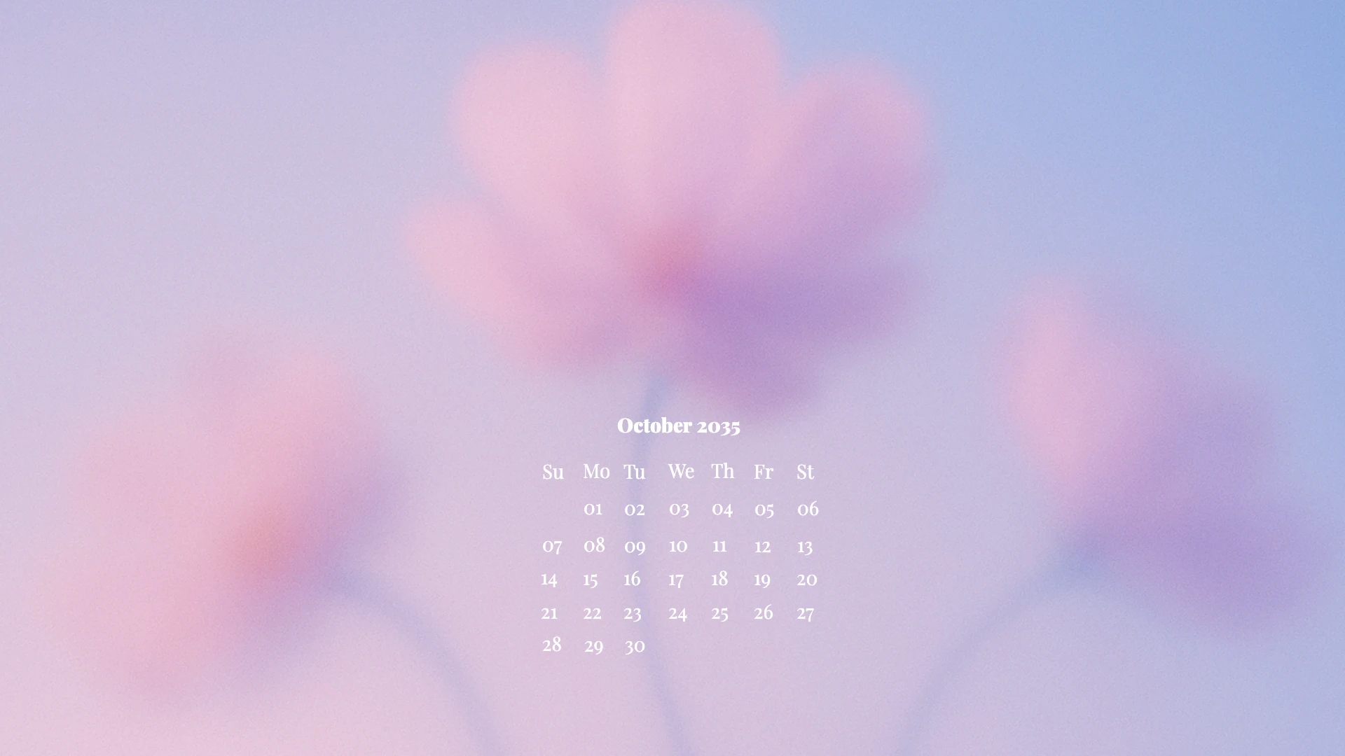 Simple Floral Floral Desktop Wallpaper