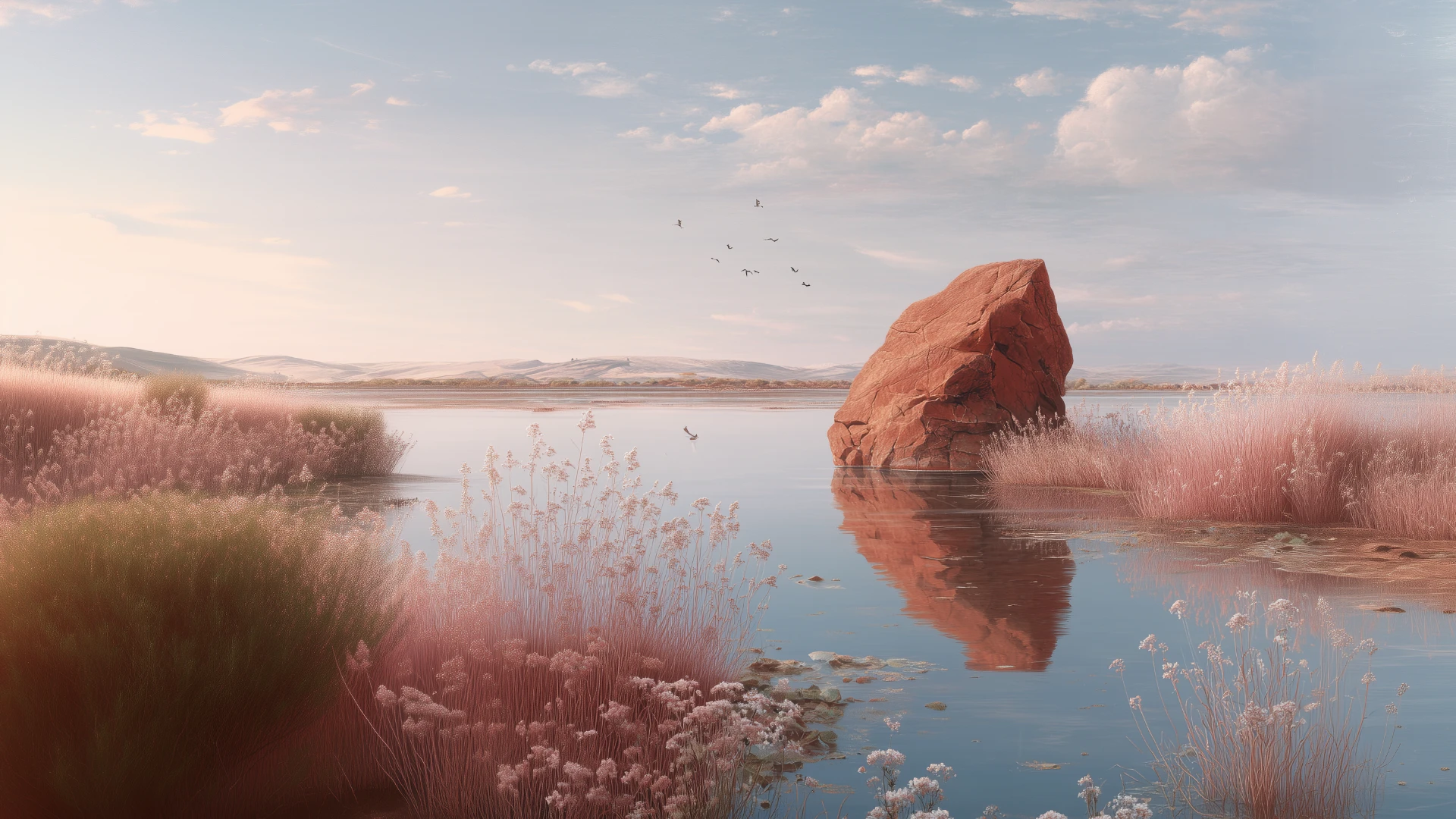 Modern Abstract Nature Desktop Wallpaper