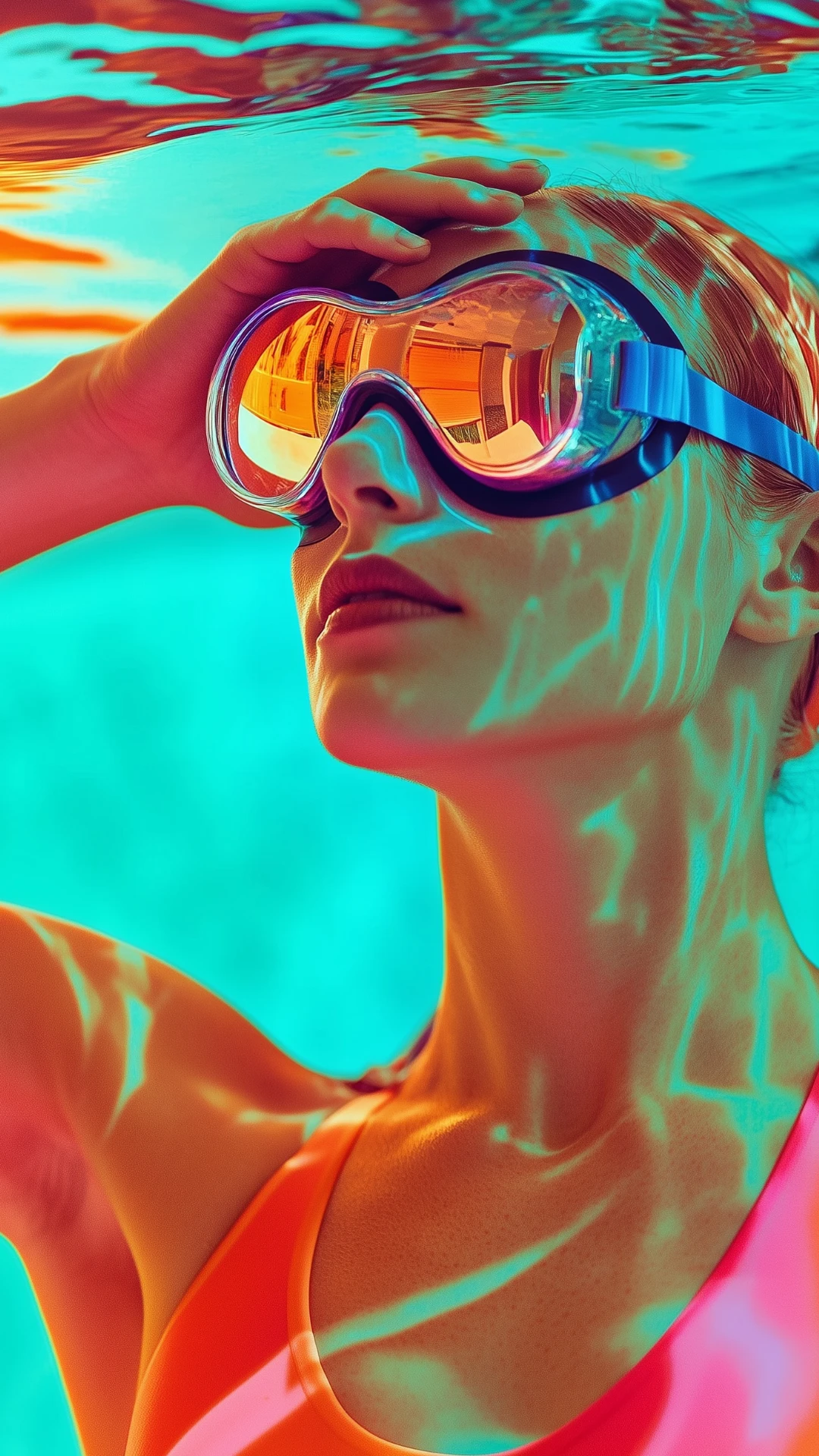 Retro Glam Summer Mobile Wallpaper