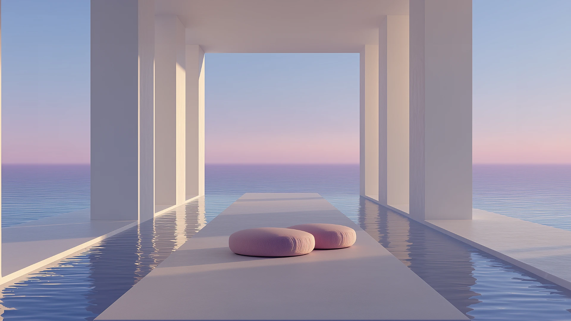 Bold Abstract Summer Desktop Wallpaper