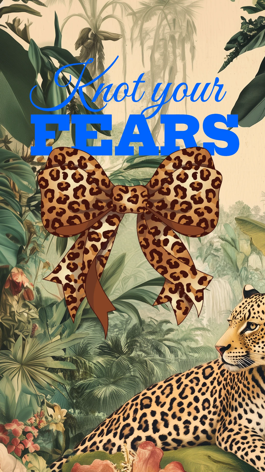 Edgy Abstract Bows Mobile Wallpaper