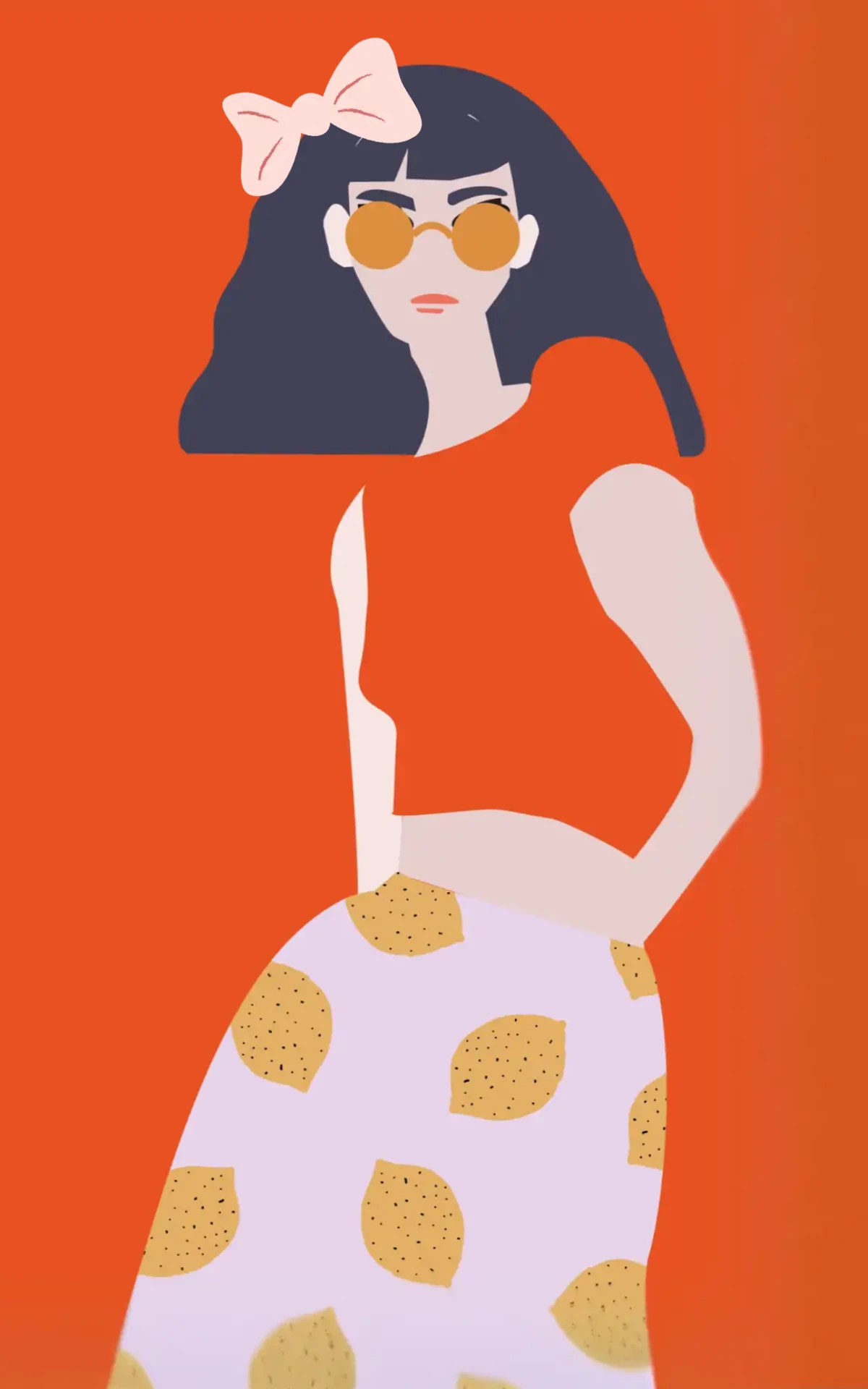 Classic Clean Bows Tablet Wallpaper