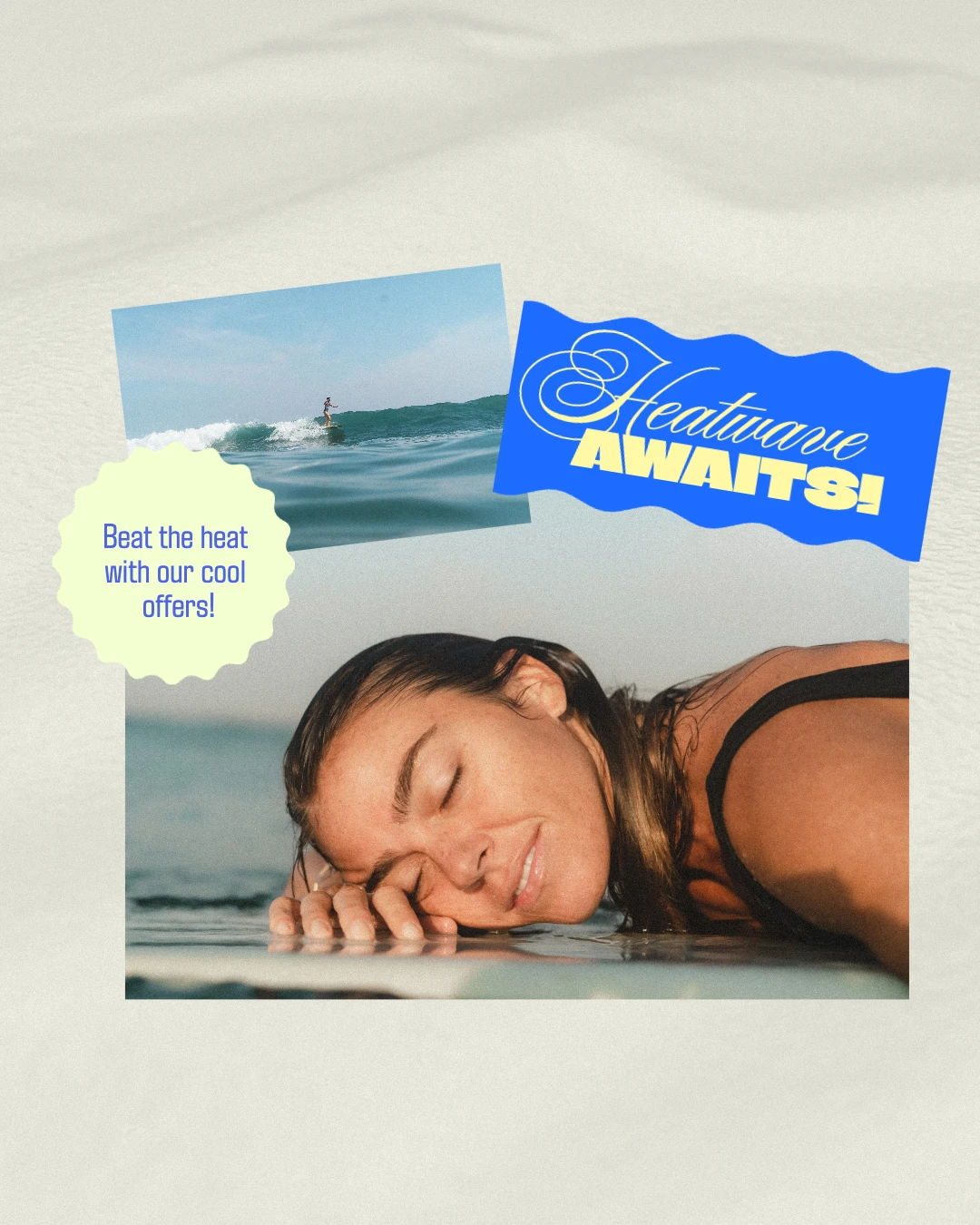 Playful Clean Summer Facebook Post