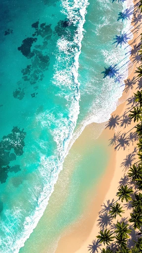 Simple Pastel Nature Mobile Wallpaper