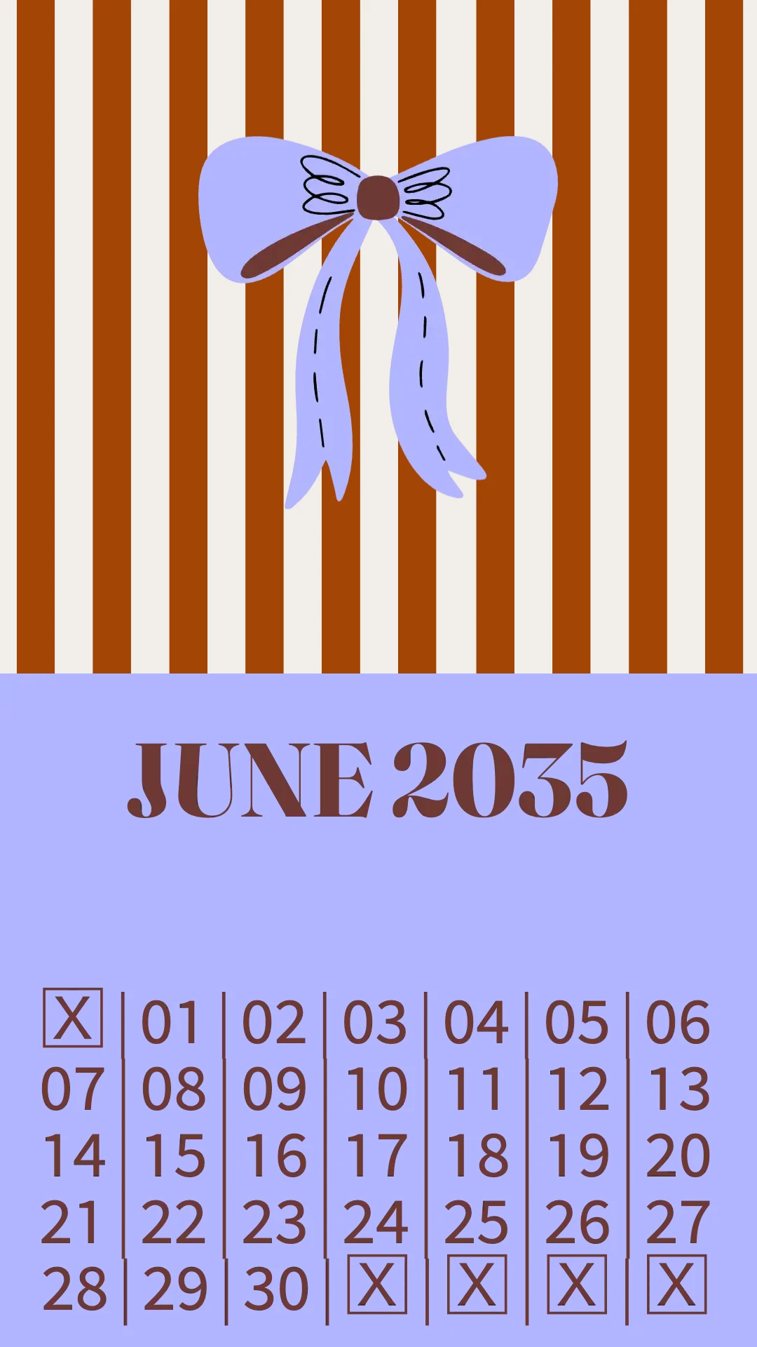 Modern Geometric Bows Mobile Wallpaper