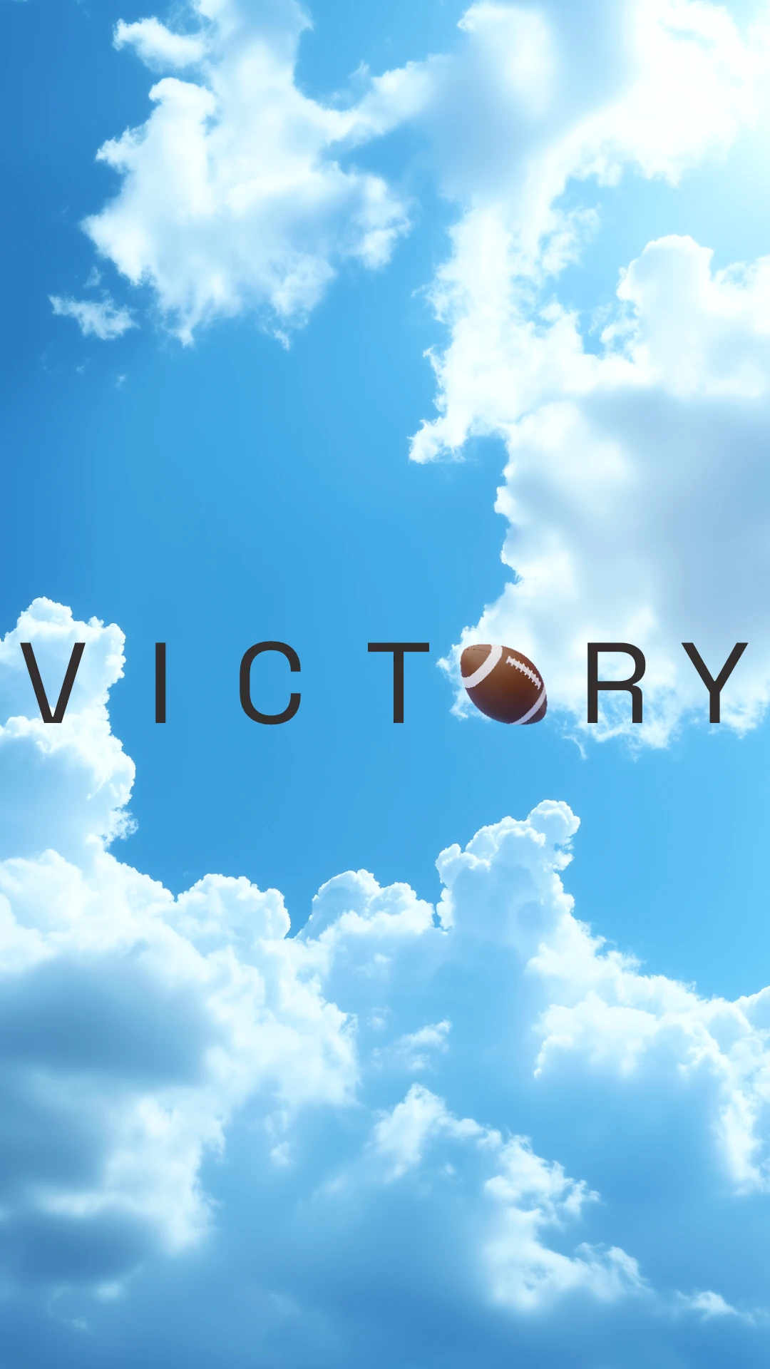 Elegant Playful Football Mobile Wallpaper