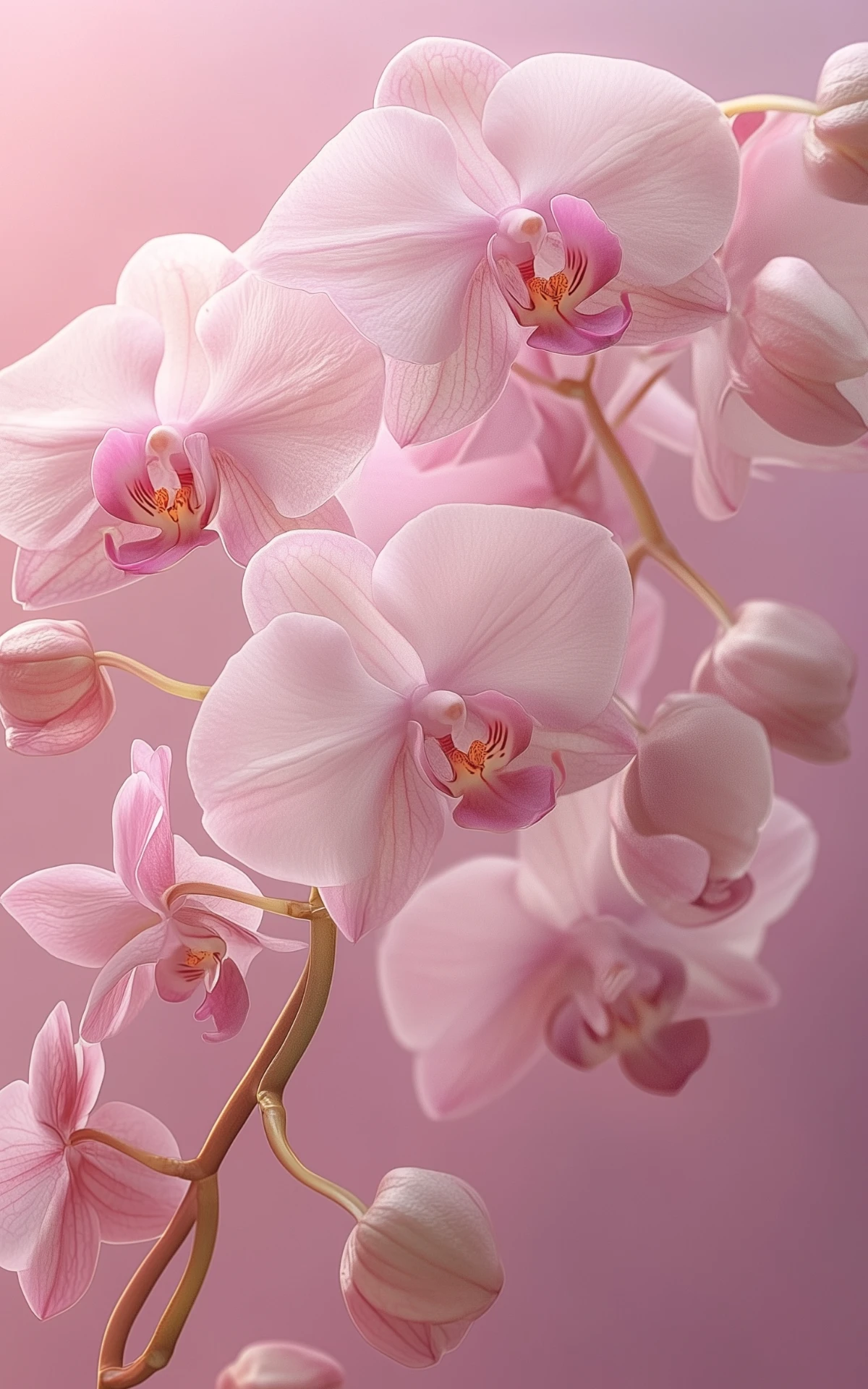 Cute Pastel Floral Tablet Wallpaper