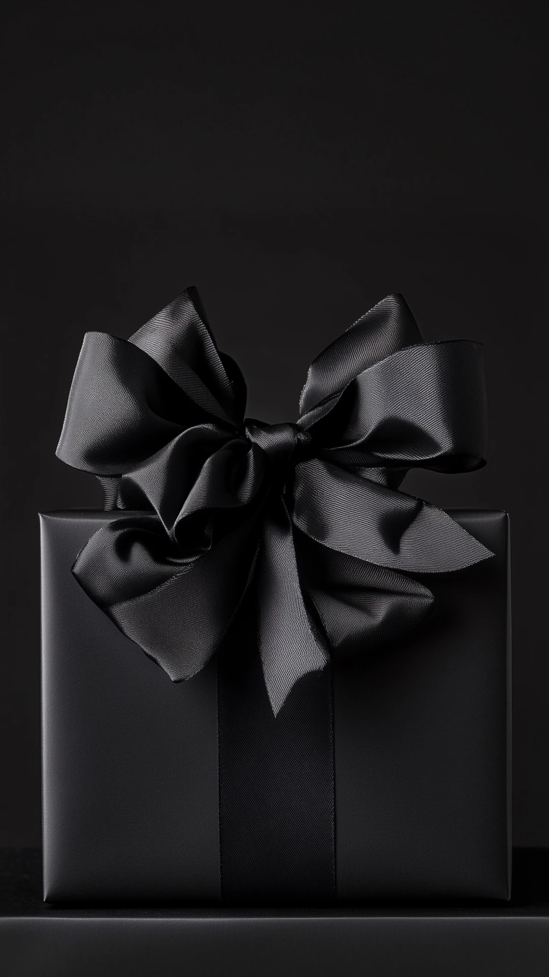 Elegant Dark Bows Mobile Wallpaper