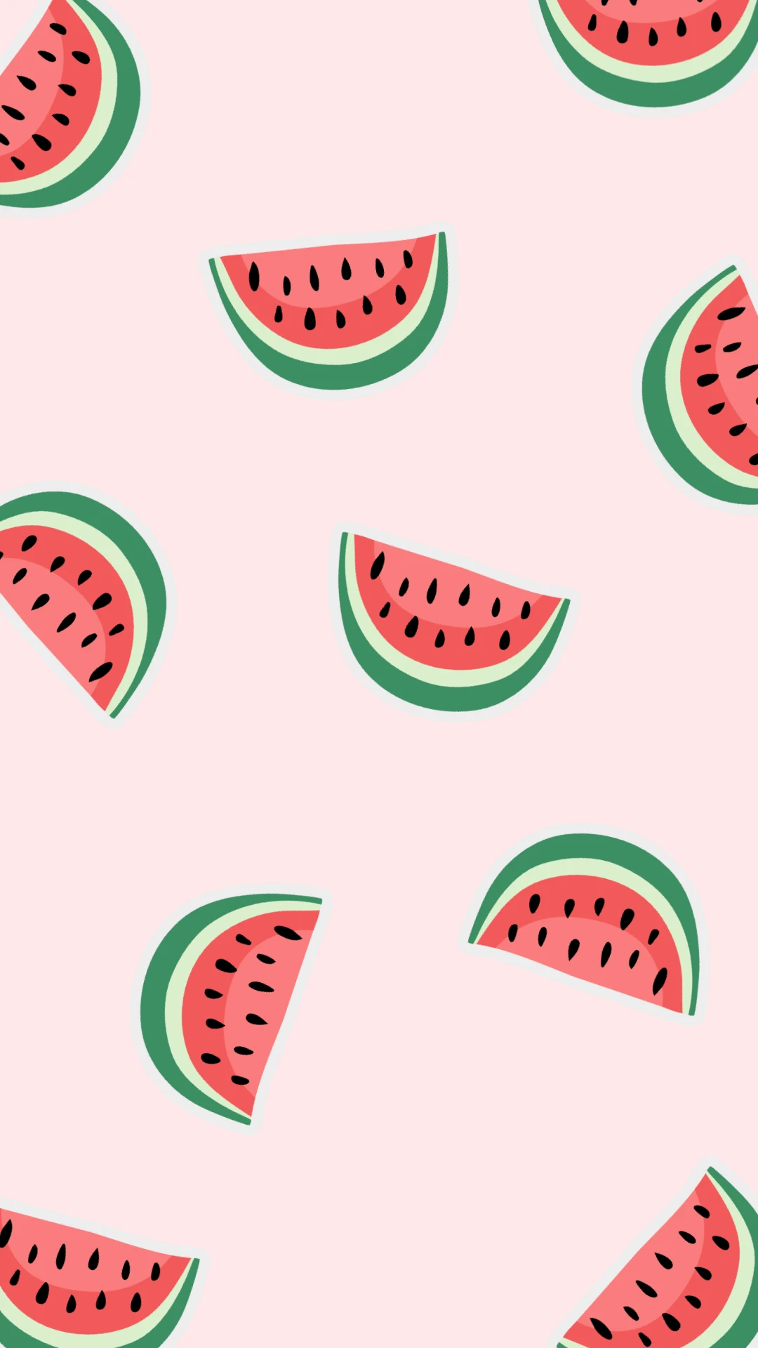 Cute Illustrative Summer Mobile Wallpaper