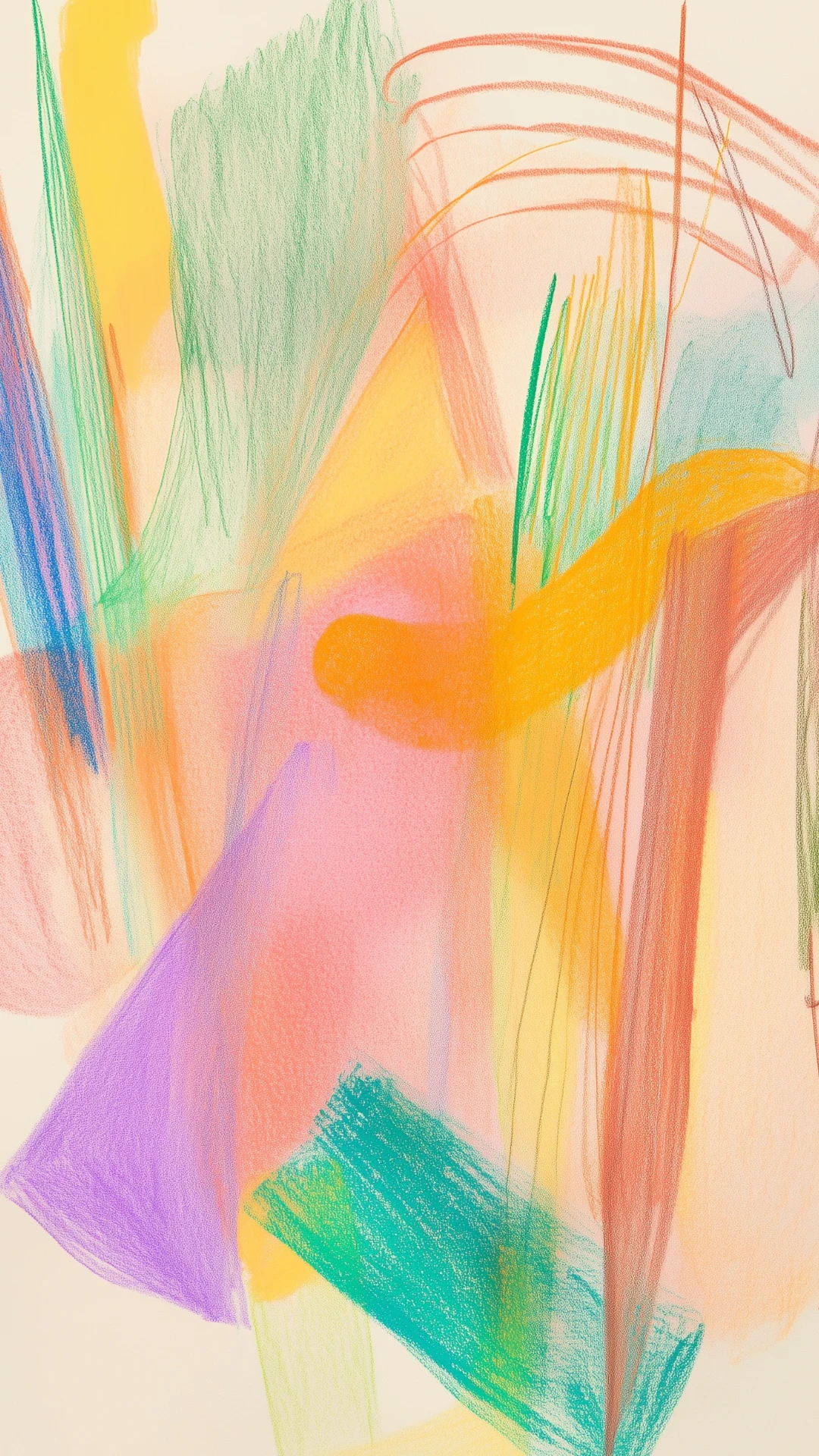 Modern Abstract Summer Mobile Wallpaper