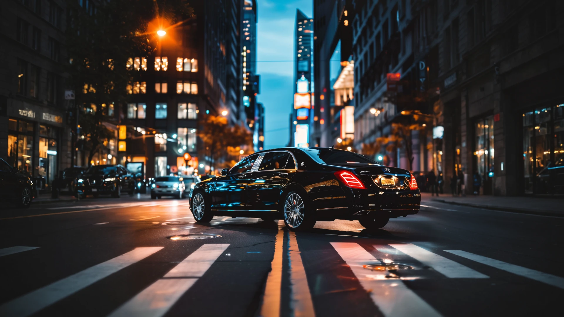 Elegant Dark 4k Desktop Wallpaper