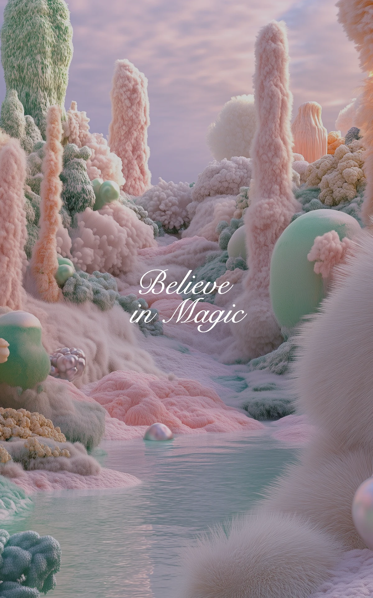 Romantic Pastel Anime Tablet Wallpaper