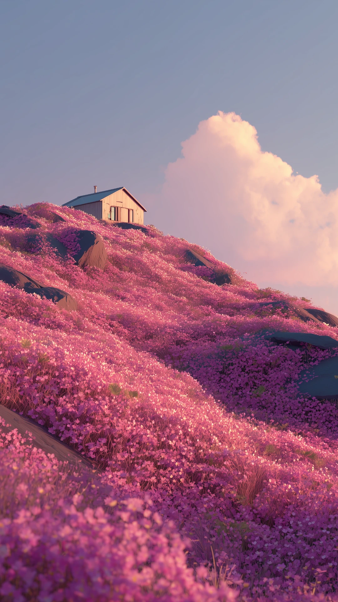 Organic Pastel Floral Mobile Wallpapers